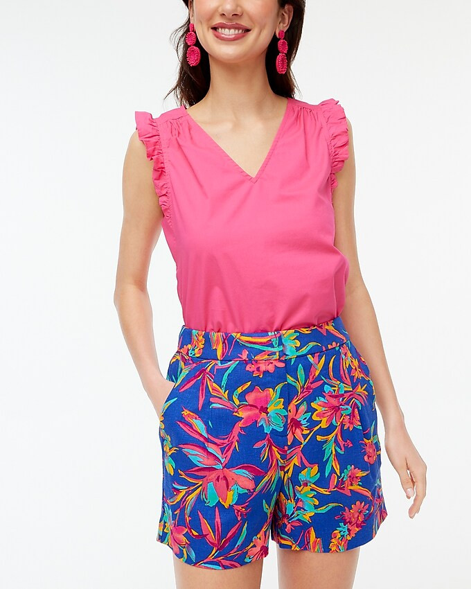 Sleeveless ruffle top | J.Crew Factory