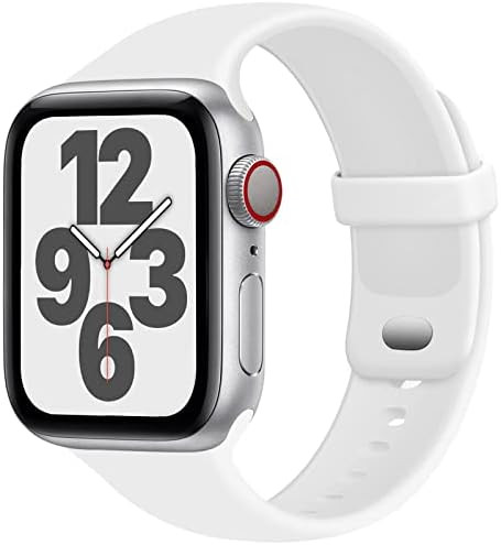KOUUNN Sport Band Compatible for Apple Watch Band 38mm 40mm 41mm 42mm 44mm 45mm, Men Women Soft Sili | Amazon (CA)