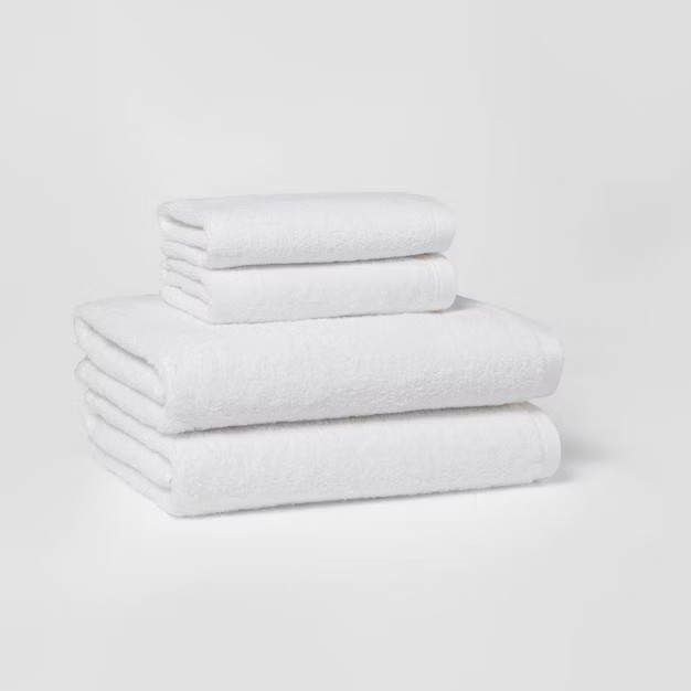4pc Bath Towel/Hand Towel Set - Room Essentials™ | Target