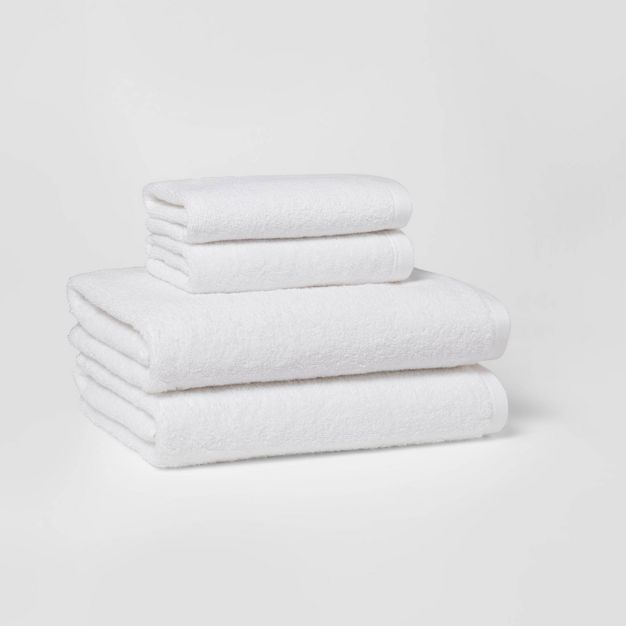 4pc Bath Towel/Hand Towel Set - Room Essentials™ | Target
