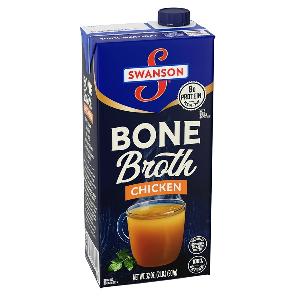 Swanson Chicken Bone Broth, 32 oz Carton | Amazon (US)