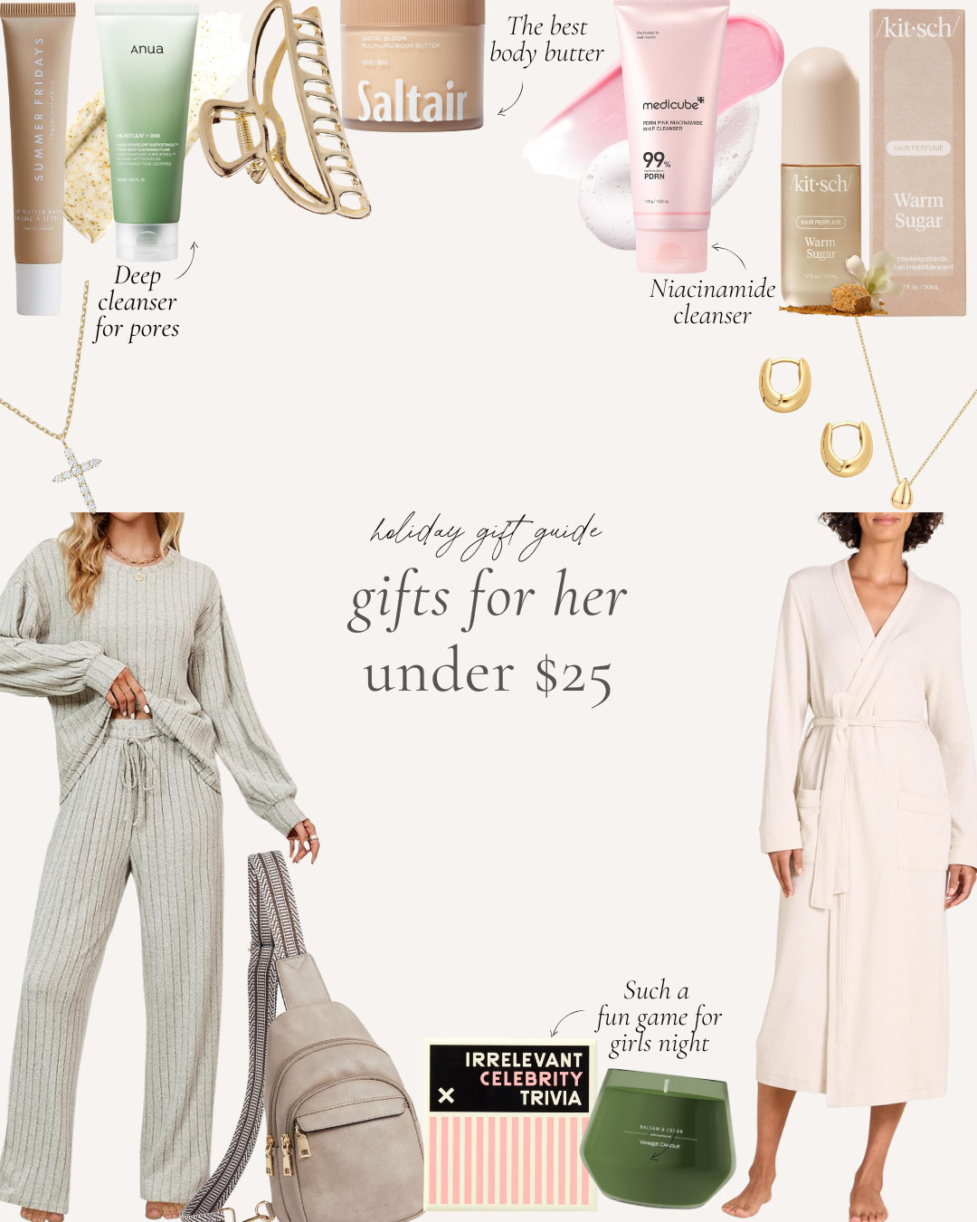 I love finding gifts that feel special without breaking the bank. These are all under $25 and still so cute. 

 #LTKGiftGuide #LTKPetite #LTKBeauty