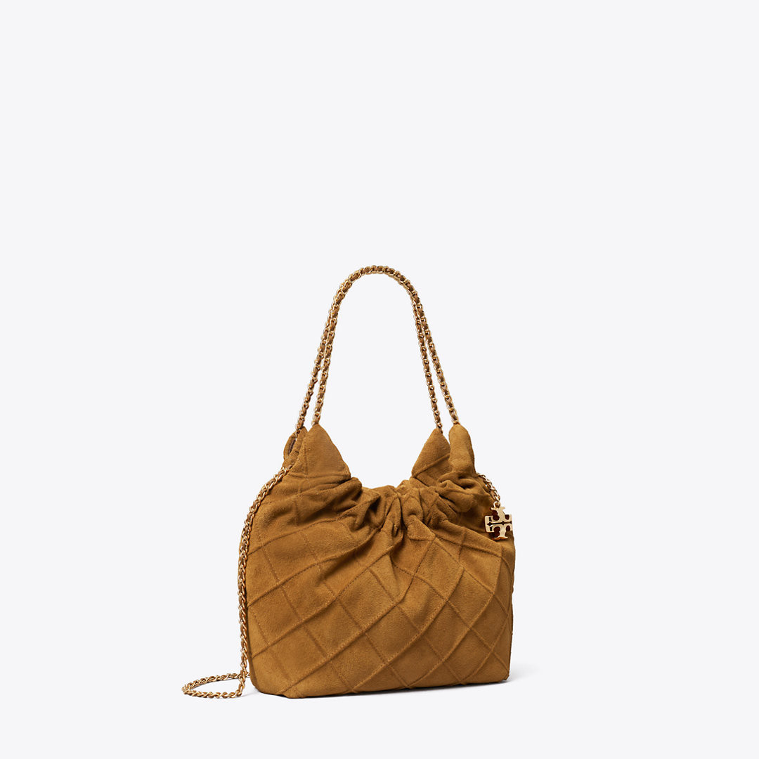 Tory Burch Mini Fleming Soft Suede Hobo Bag | Tory Burch (US)