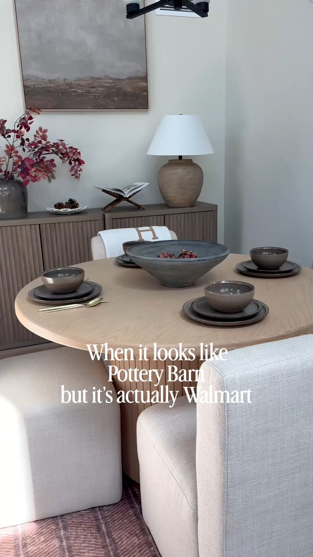 Pottery Barn vibes- Walmart budget! This gorgeous dinnerware set is finally back in stock! Paired with this gold silverware and I love them together 🙌🏽

Walmart home finds, dinnerware, silverware, dining room, kitchen finds, designer inspired home finds, pottery barn inspired home finds

#LTKHome #LTKfoodie