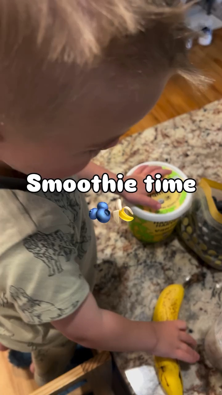 Another day another smoothie! Today’s flavor 🫐🍌

I had so many messages about Cordie’s cup last time, it’s seriously the perfect smoothie cup!! Comment SMOOTHIE and I’ll send you the link🥤

#momlife #boymom #cookingwithkids #toddlermom #smoothieoftheday

#LTKmomlife #LTKfoodie #LTKKids