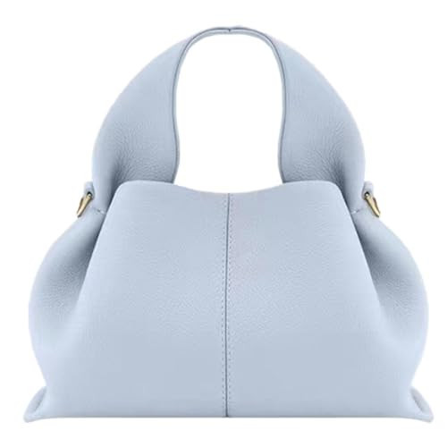 Cloud Pouch Dumpling Clutch Purse Women Tote Shoulder Retro Crossbody Bag Casual Dumpling Hobo Bag (Blue,Large) | Amazon (US)