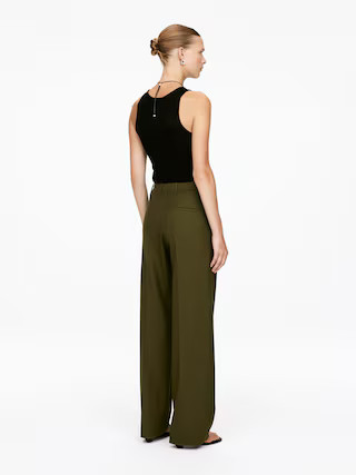 Hopsack Wool Trousers | Arket EU