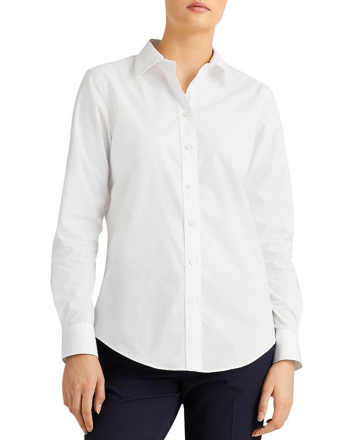 Ralph Lauren Button Down Shirt Back to Results -  Women - Bloomingdale's | Bloomingdale's (US)