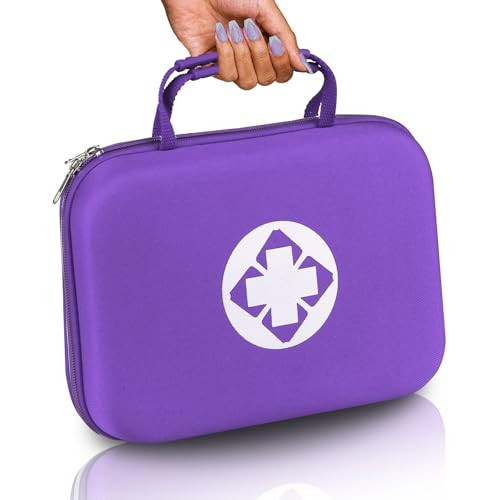 First-Aid Portable-Home Emergency-Kit Car-Travel - 299Pcs Urgent Basic First Aid Set Earthquake Emergency Kit Outdoor Backpacking Gear for Hiking Office Purple AMORNING | Amazon (US)