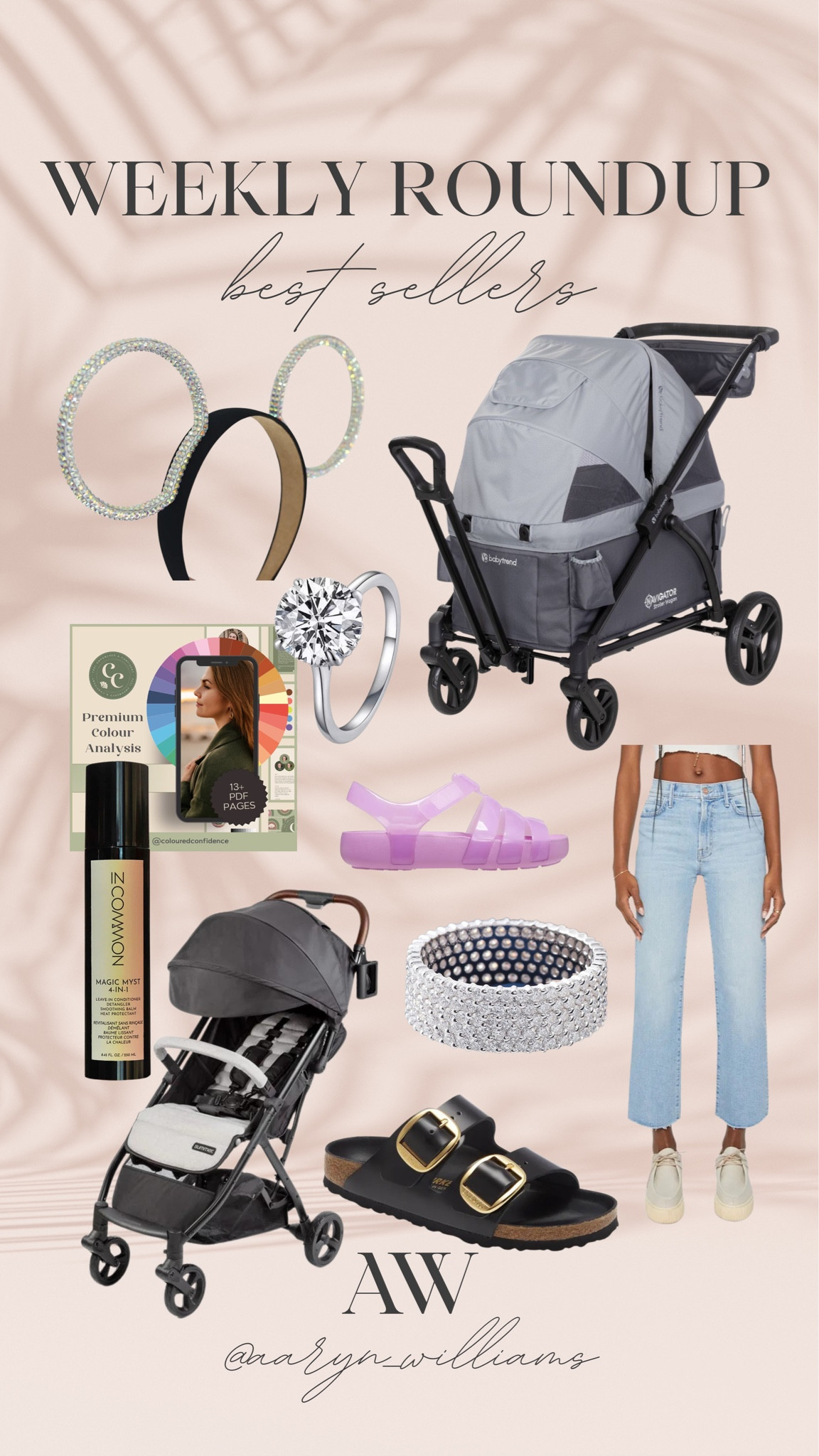 Best sellers of the week! 🔥 

Baby gear, fashion finds, jewelry, Disney ears, kids shoes, color analysis, hair care, beauty 

#LTKkids #LTKbaby #LTKhome