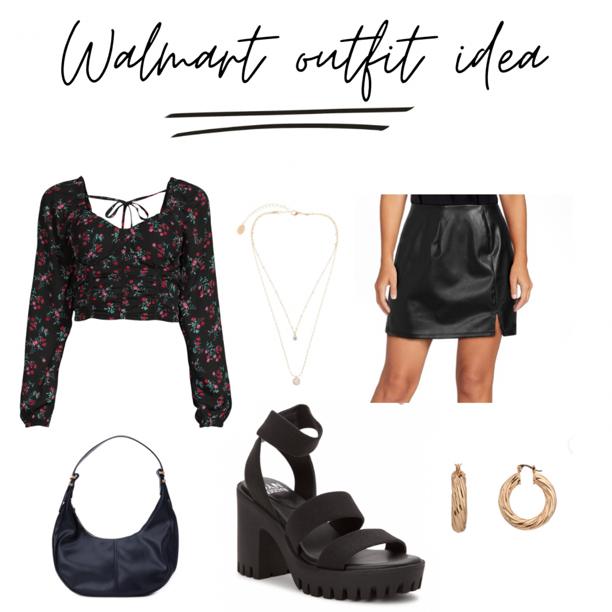 Outfit inspo | outfit ideas | ootd | date night | night out | date night outfit | Walmart fashion | trendy | trendy fashion | fashion | 

#LTKFind #LTKunder100 #LTKstyletip