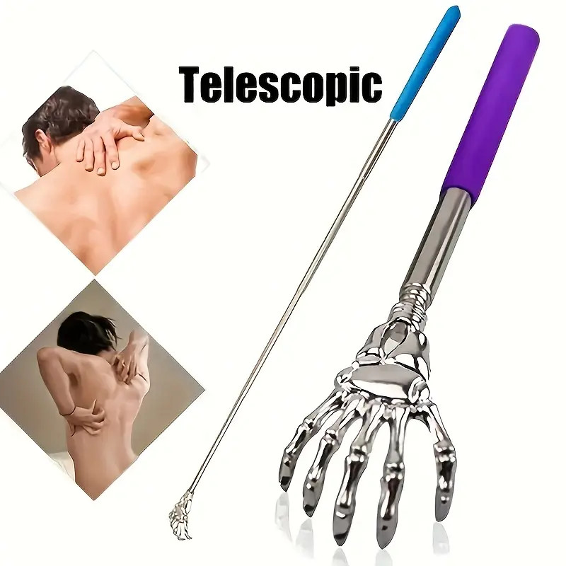 1pc Stainless Steel Retractable Itch Scratcher, Back Scratcher, Home Essentials | Temu Affiliate Program