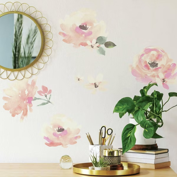 Floral Blooms Peel and Stick Wall Decal - RoomMates | Target