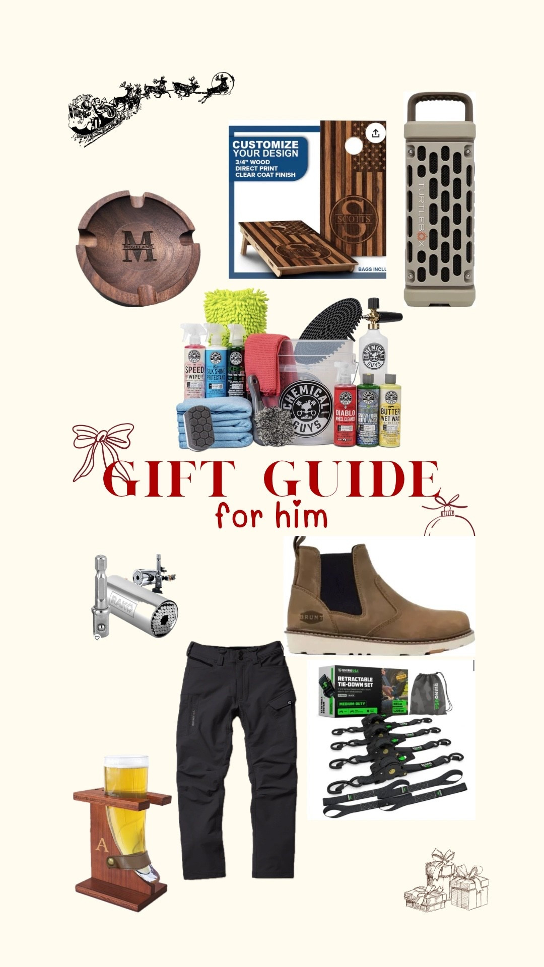 Gift guide for him



Blue collar gift guide, men’s gift guide, gifts for dad, dad gifts 

#LTKMens #LTKCyberWeek #LTKGiftGuide