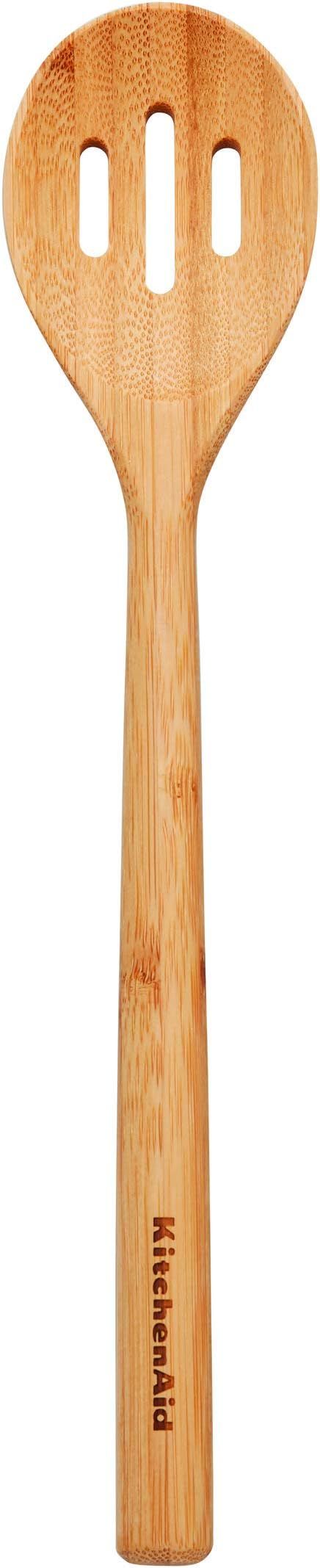 KitchenAid Universal Bamboo Slotted Spoon, 12-Inch | Amazon (US)