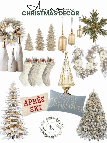 Amazon Christmas Decor! Flocked trees, garland and more! I’m ready to bust out the decor and get in the Christmas spirit! 

#LTKhome #LTKSeasonal #LTKHoliday