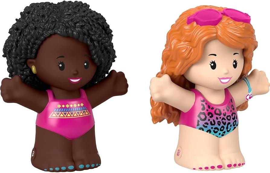 Little People Barbie Toddler Toys Swimming Figure Pack, 2 Characters for Pretend Play Ages 18+ Mo... | Amazon (US)