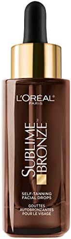 L'Oreal Paris Sublime Bronze Self Tan Drops for Face, Hyaluronic Acid, Self-Tanning Facial Drops, Bu | Amazon (US)