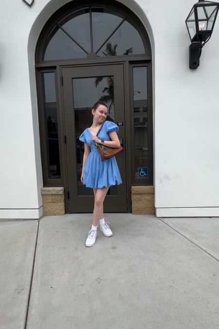 Thrifted this cute bubble dress 💙

#LTKStyleTip #LTKShoeCrush #LTKFindsUnder100