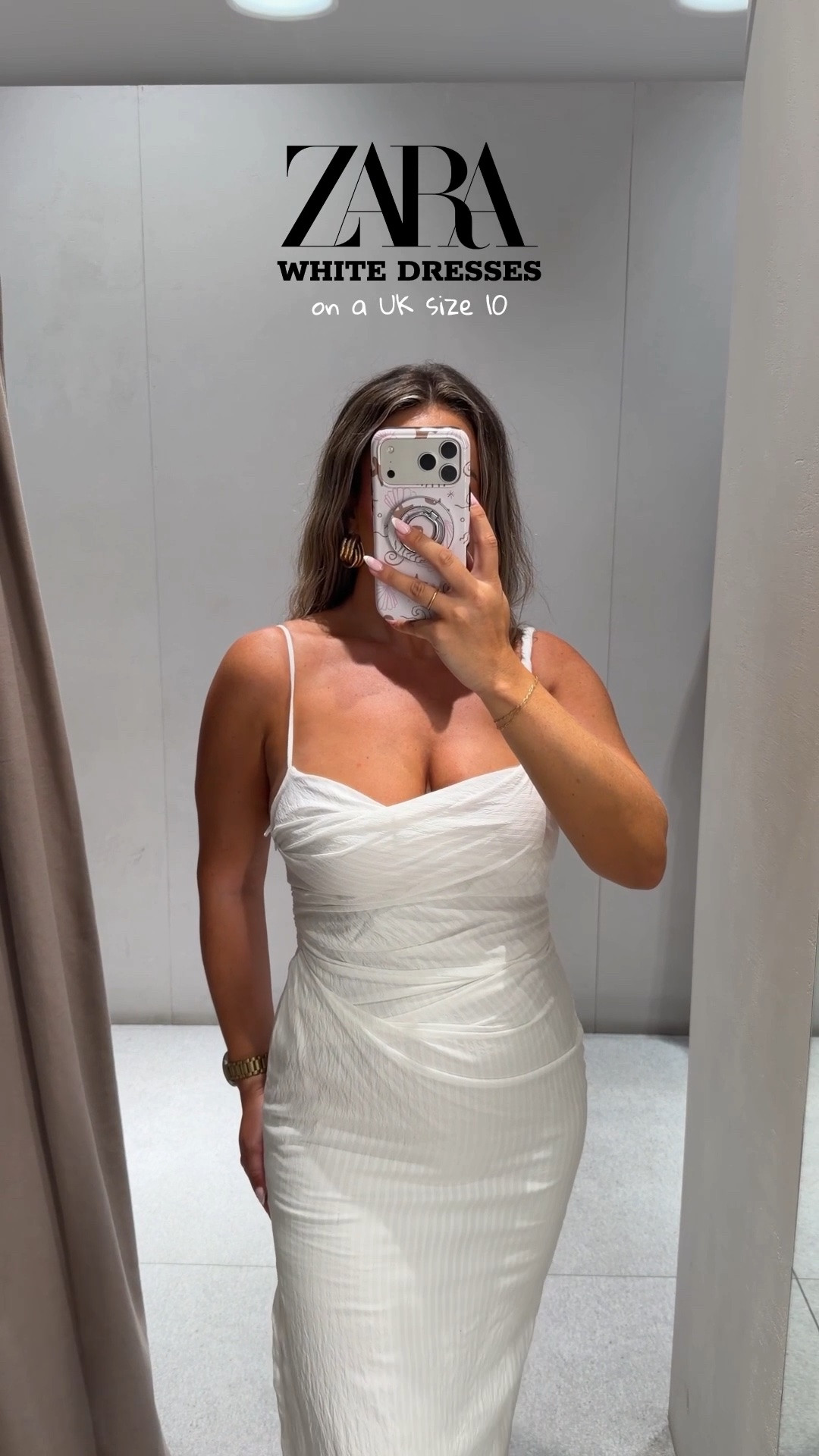 ZARA WHITE DRESSES 🤍

I’m a uk size 10, 5ft 4 and I’m wearing the following sizes:
DRESS 1 - MEDIUM (snug fit could go for a large)
DRESS 2 - SMALL
DRESS 3 - MEDIUM
DRESS 4 - SMALL
DRESS 5 - MEDIUM (snug fit could go for a large)
DRESS 6 - MEDIUM
DRESS 7 - LARGE

@Zara 
Dresses, summer dress, holiday dress, Zara dress, Zara try on haul, Zara haul, vacation dresses, white dress

#LTKsummer #LTKwedding #LTKdresses