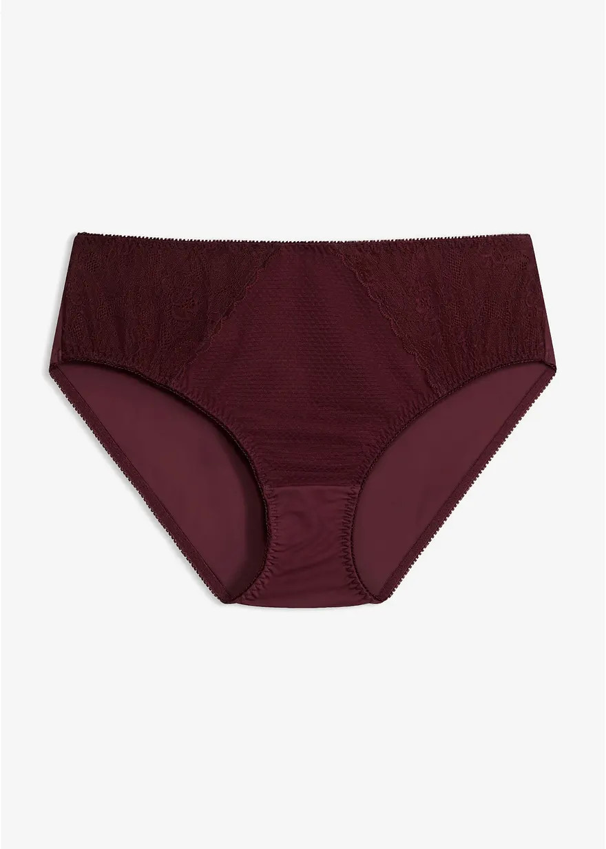 Maxislip mit grafischer Spitze | Bonprix DE