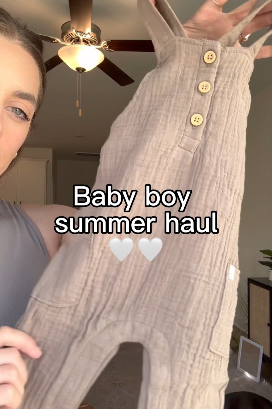 Baby boy summer outfit ideas, neutral baby clothes

#LTKfamily #LTKbump #LTKbaby