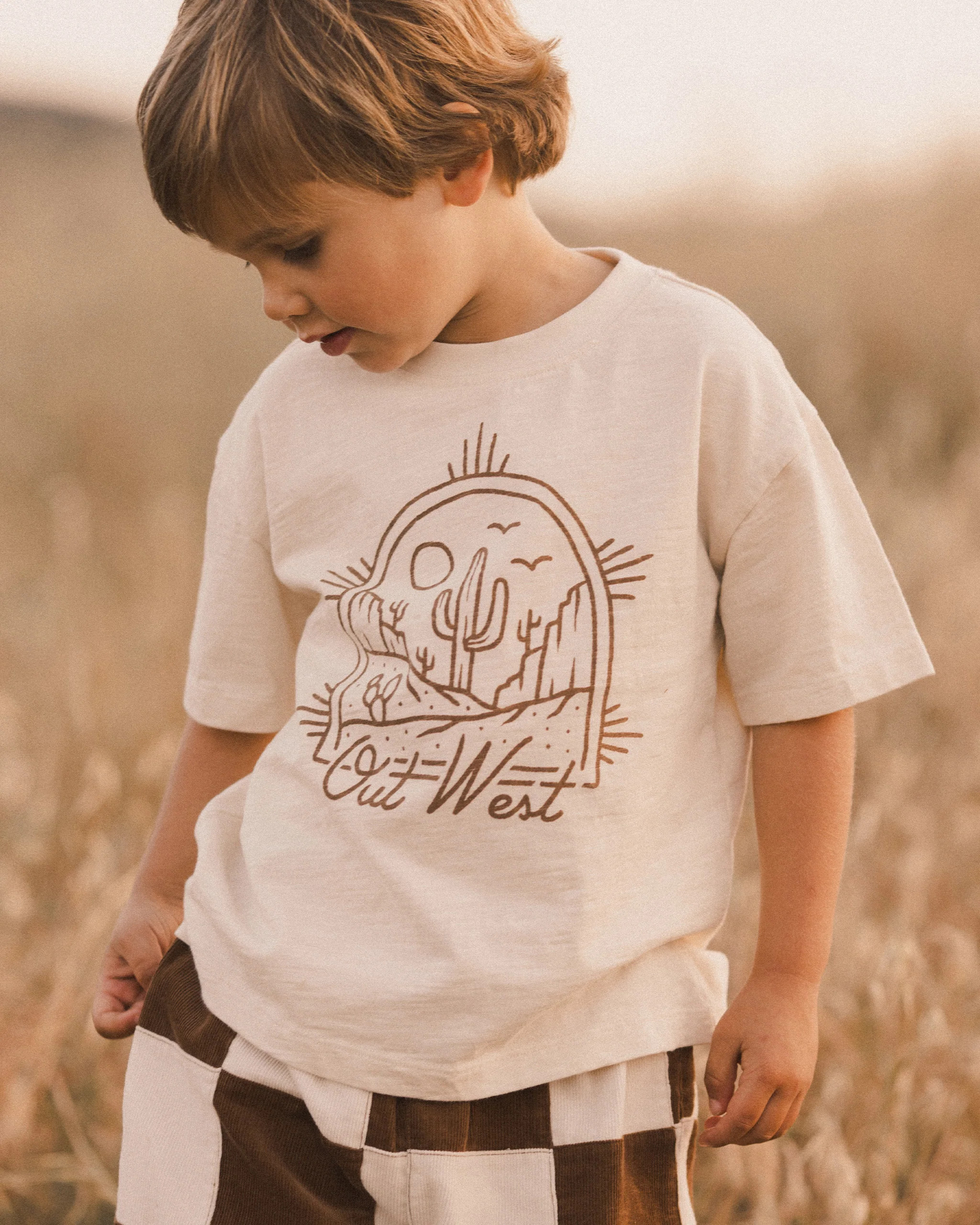 Relaxed Tee || Out West | Rylee + Cru