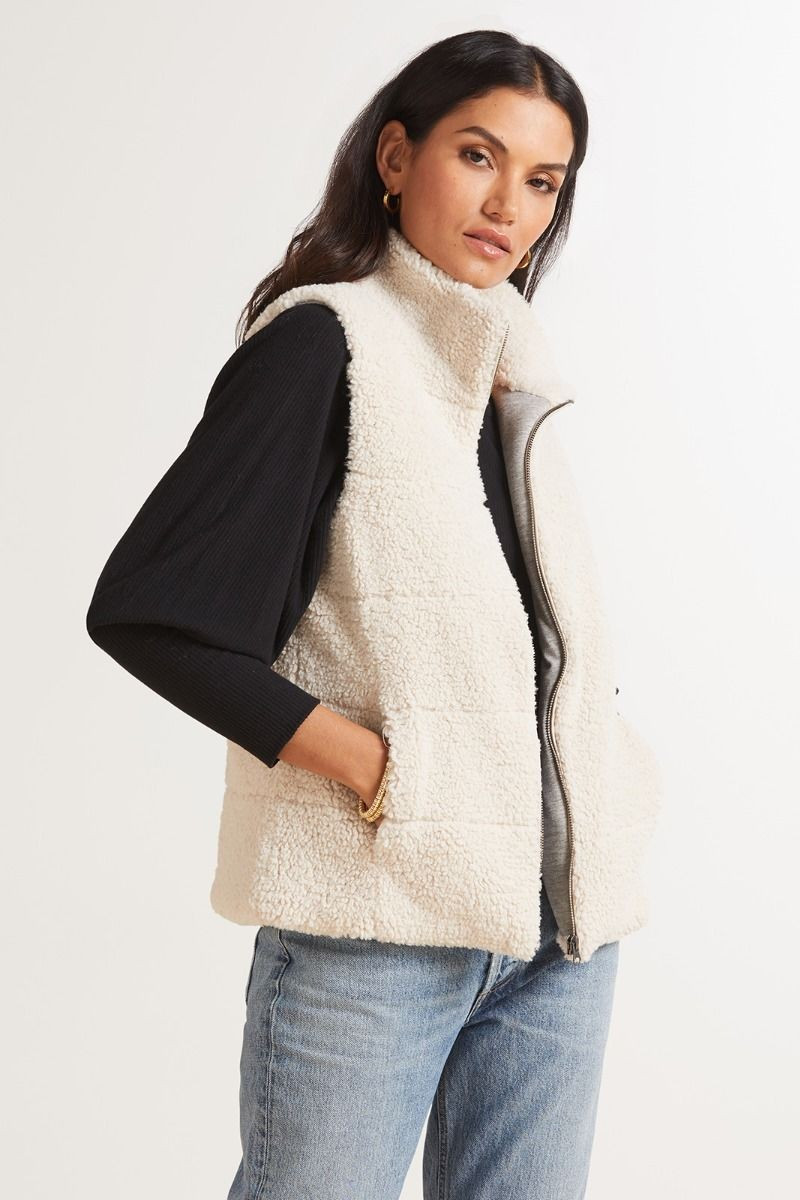 DYLAN Solstice Sherpa Vest | EVEREVE | Evereve