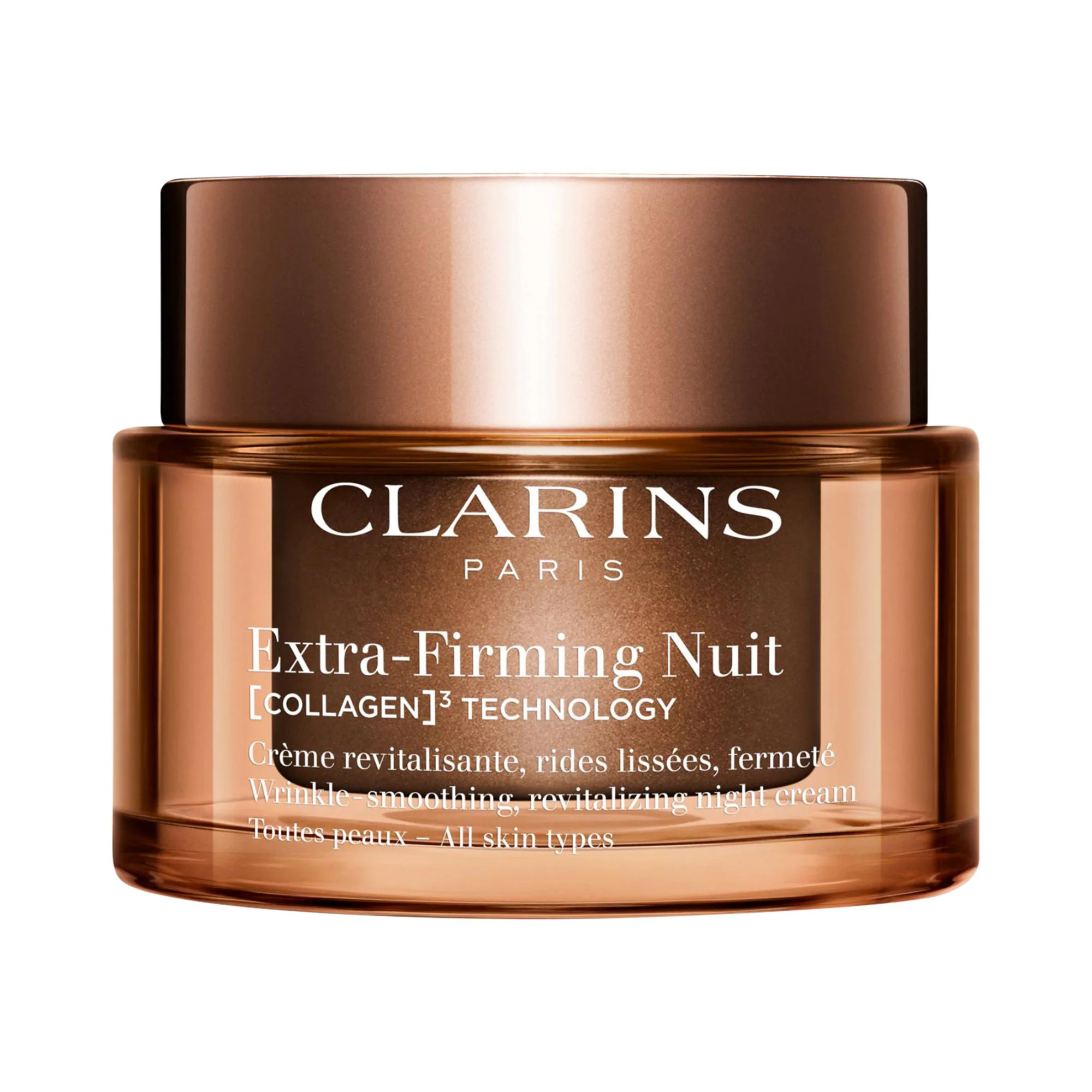 Clarins Extra-Firming Night Refillable Moisturizer with Collagen Polypeptide & Niacinamide​ 1.7 oz / 50 mL | Sephora (US)