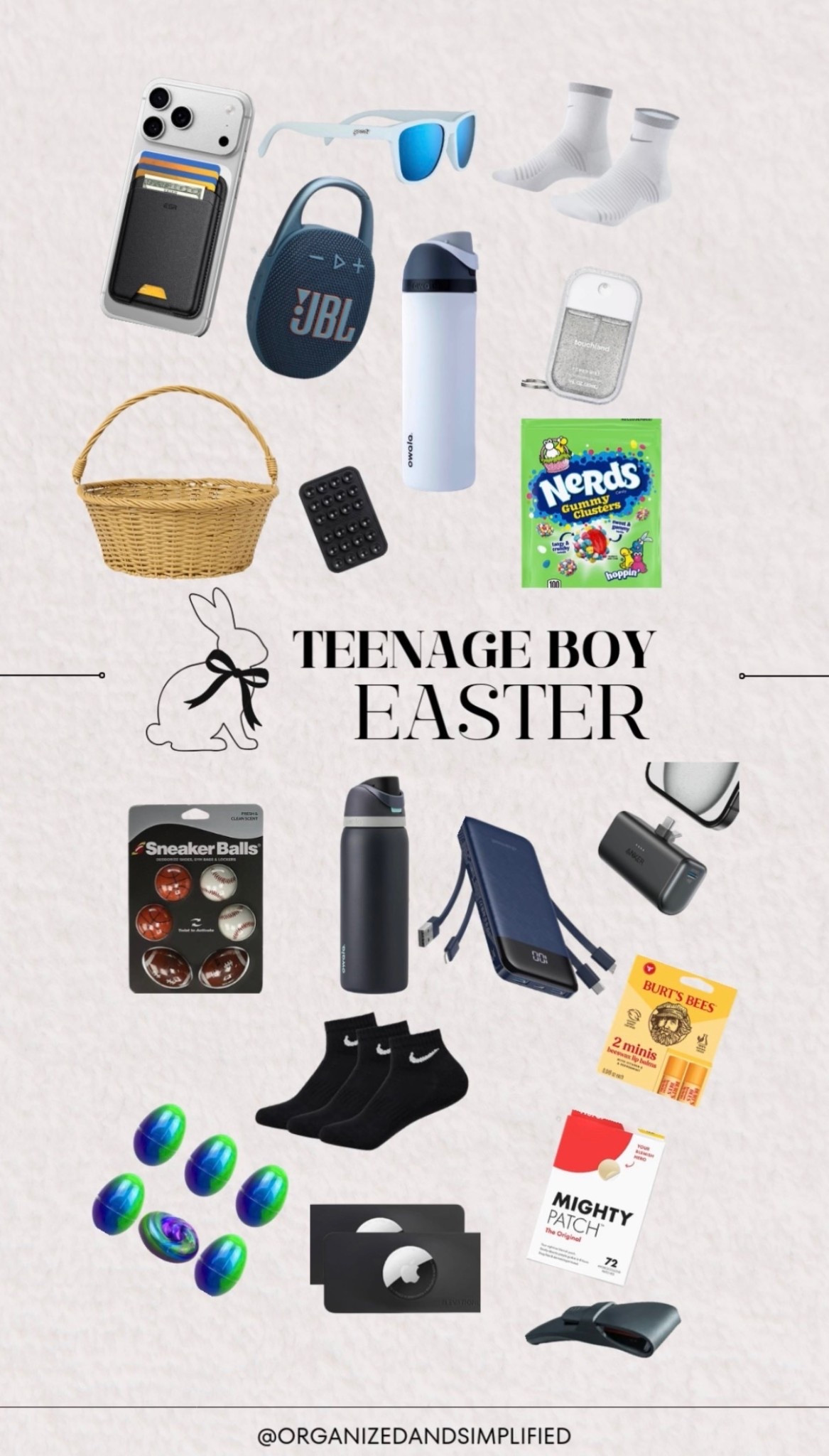 Easter basket gift guides for teenage boys to simplify life! 

#LTKmomlife #LTKKids #LTKSeasonal