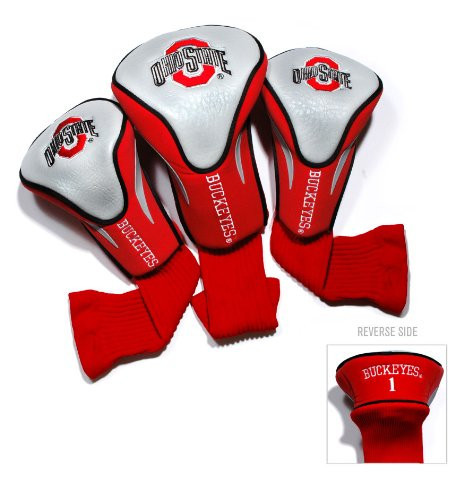 Team Golf NCAA Ohio State Buckeyes Contour Golf Club Headcovers (3 Count) Numbered 1, 3, & X, Fits Oversized Drivers, Utility, Rescue & Fairway Clubs, Velour lined for Extra Club Protection | Amazon (US)