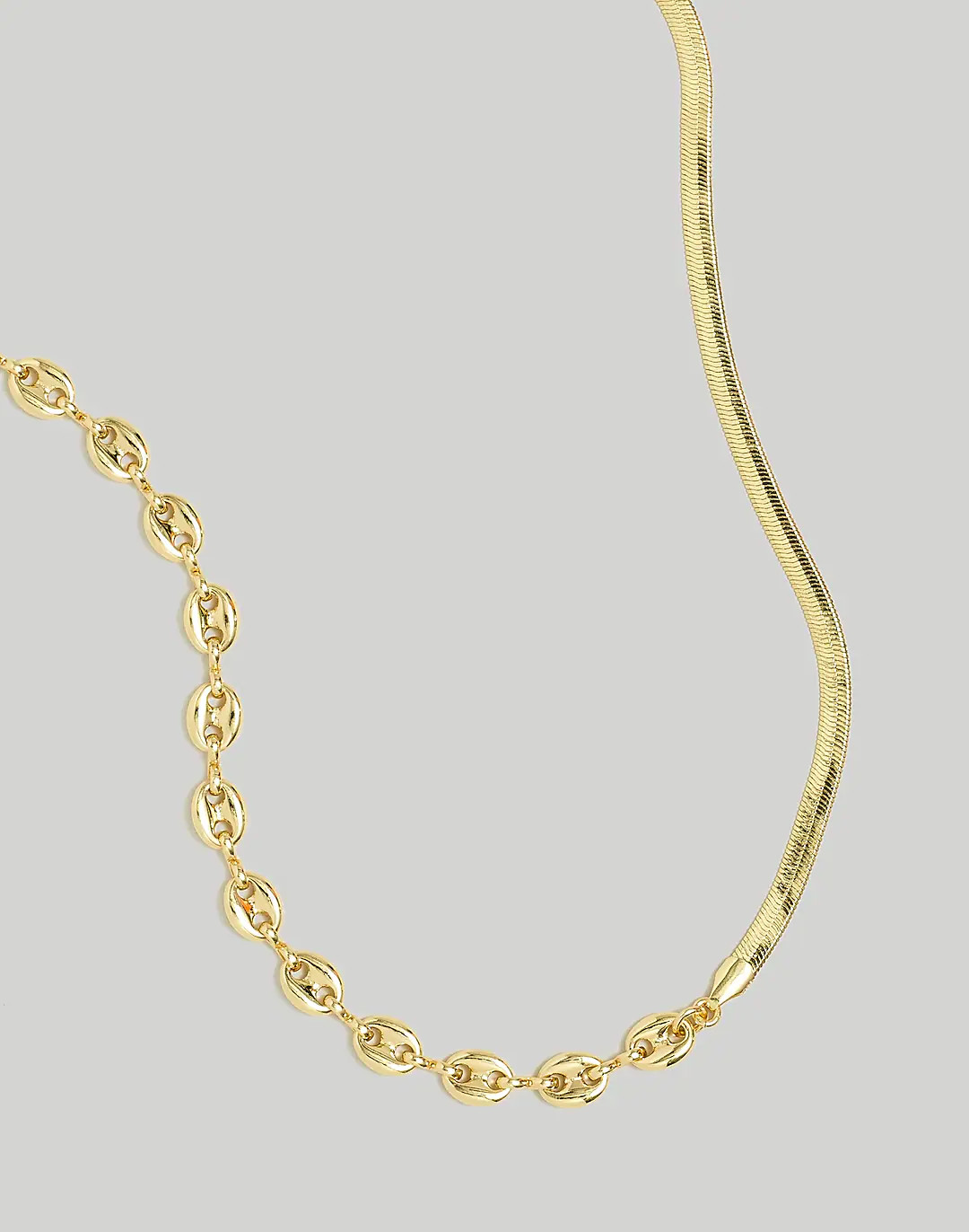 Mixed Chain Necklace | Madewell