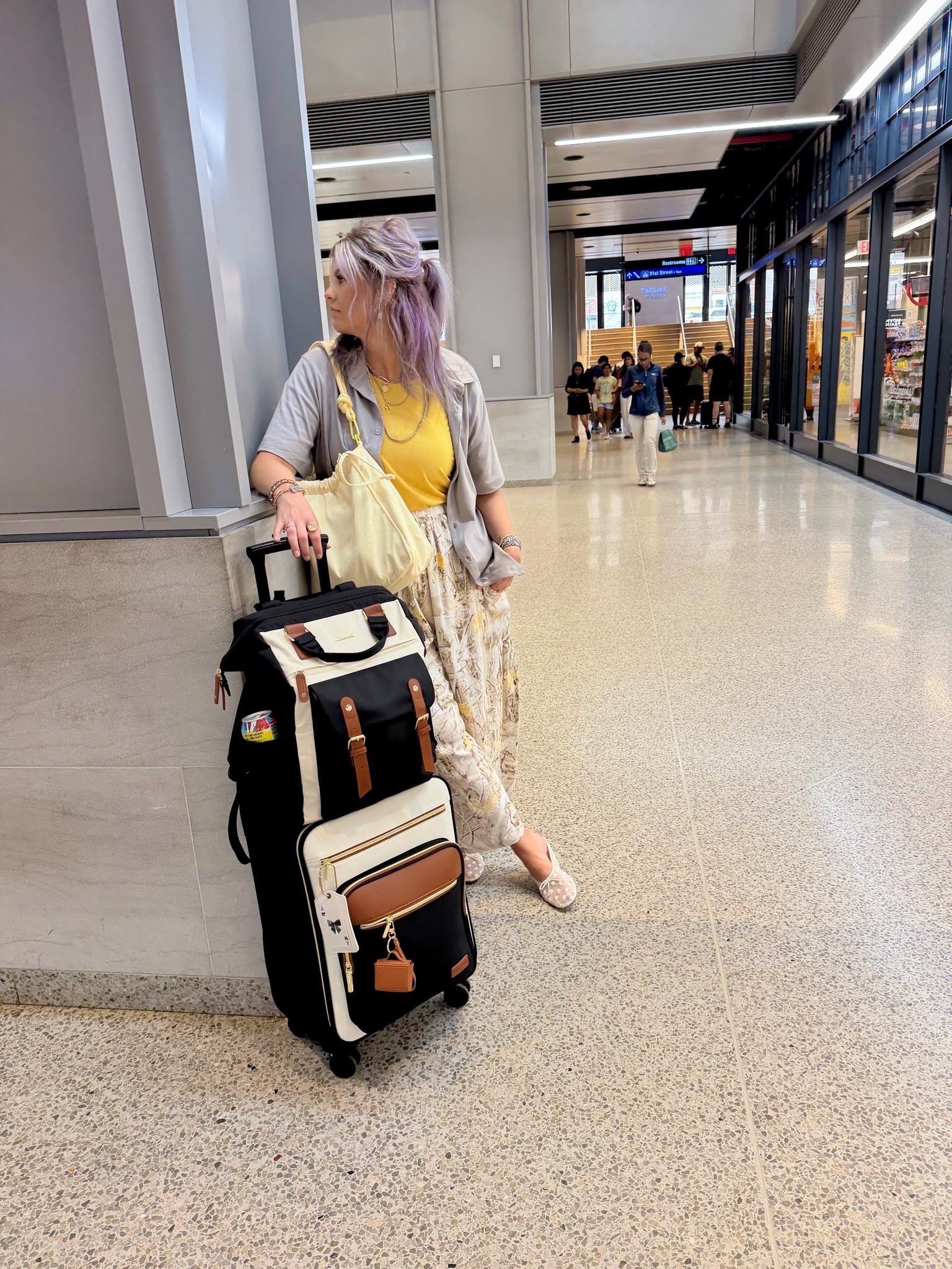 Pants, large 
Matching luggage set 
Mesh flats, TTS 

#travel #outfit #look #ootd #airport #plane #airplane #car #train #cruise #flight travel style, travel fashion, airport outfit, airport style, airport fashion, airport fit, travel fit, travel look, airport look, travel outfit, travel ootd, travel look, affordable travel outfit  #amazon #amazonfashion amazon finds, amazon find, amazon style, amazon fashion, amazon clothing, amazon outfit, found it on amazon, amazon fashion finds, amazon summer, amazon spring, amazon fall, amazon winter, amazon outfit inspo, amazon outfit inspiration, amazon curves, amazon curvy, curvy amazon, midsize amazon, amazon midsize, amazon ootd, amazon shopping, new on amazon

#LTKTravel #LTKOver40 #LTKMidsize