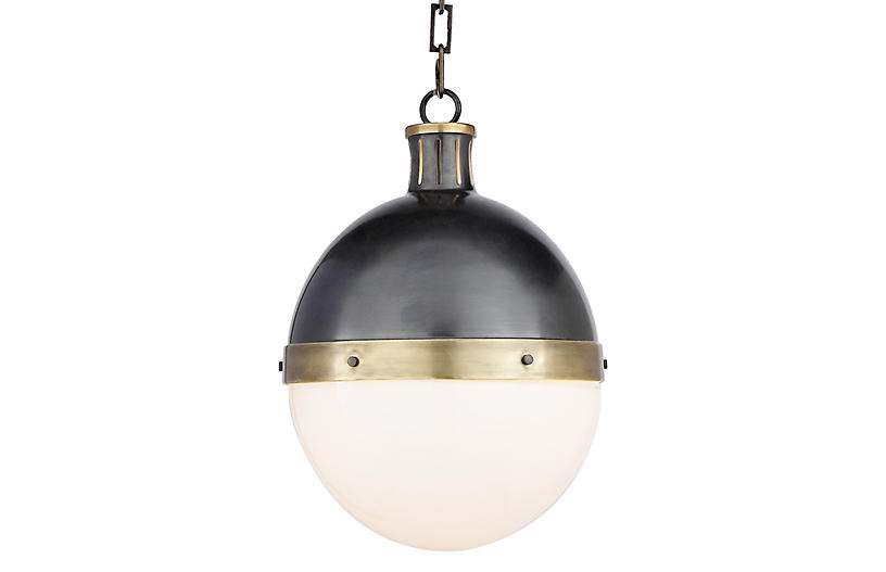 Hicks Pendant - Bronze & Brass - Visual Comfort & Co. | One Kings Lane