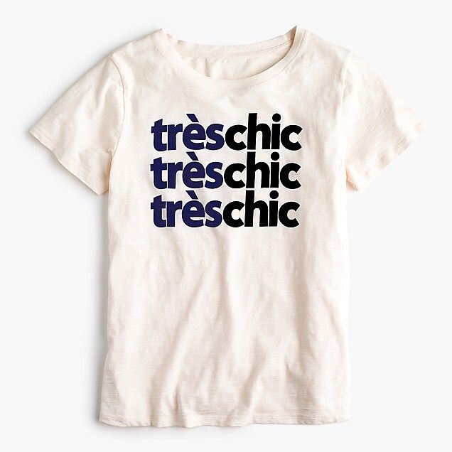 Tres chic T-shirt | J.Crew US
