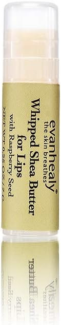 evanhealy Whipped Shea Butter for Lips | Organic Red Raspberry Seed Oil, Beeswax, & Argan Oil | M... | Amazon (US)