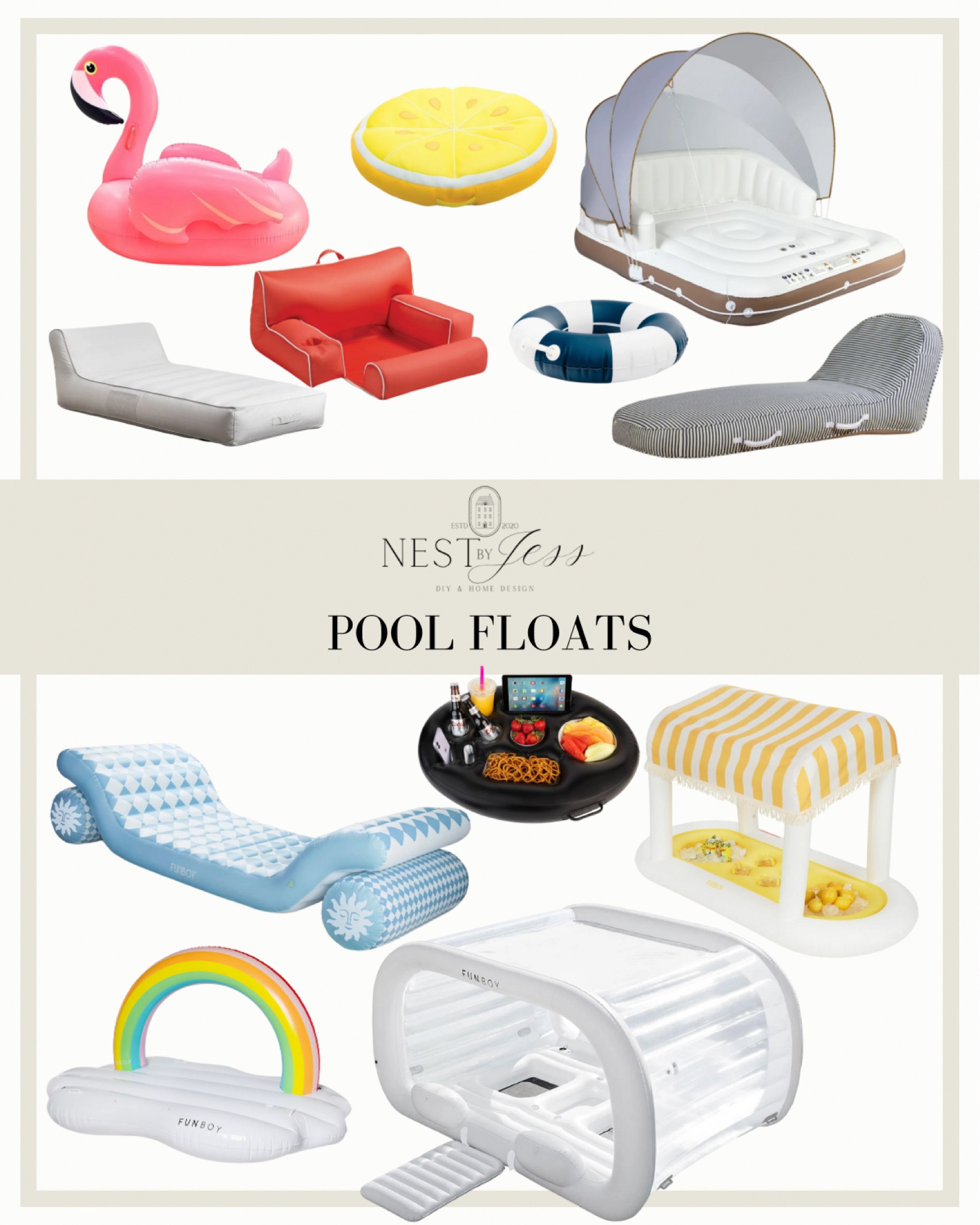 Pool floats 🛟

Does anything scream summer more than an extra cute pool float?? 

Lounge in style with the coolest pool rings, chaise floats, drink caddies and even an inflatable animal?! 


#LTKhome #LTKswim #LTKSeasonal