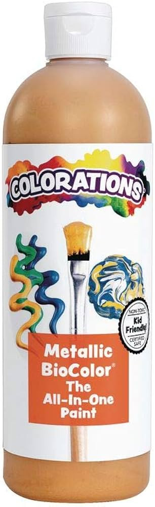 BioColor MBIOGO Metallic Gold Paint - 16 oz. | Amazon (US)