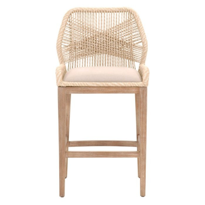 Orient Express Furniture Loom Barstool | Hayneedle