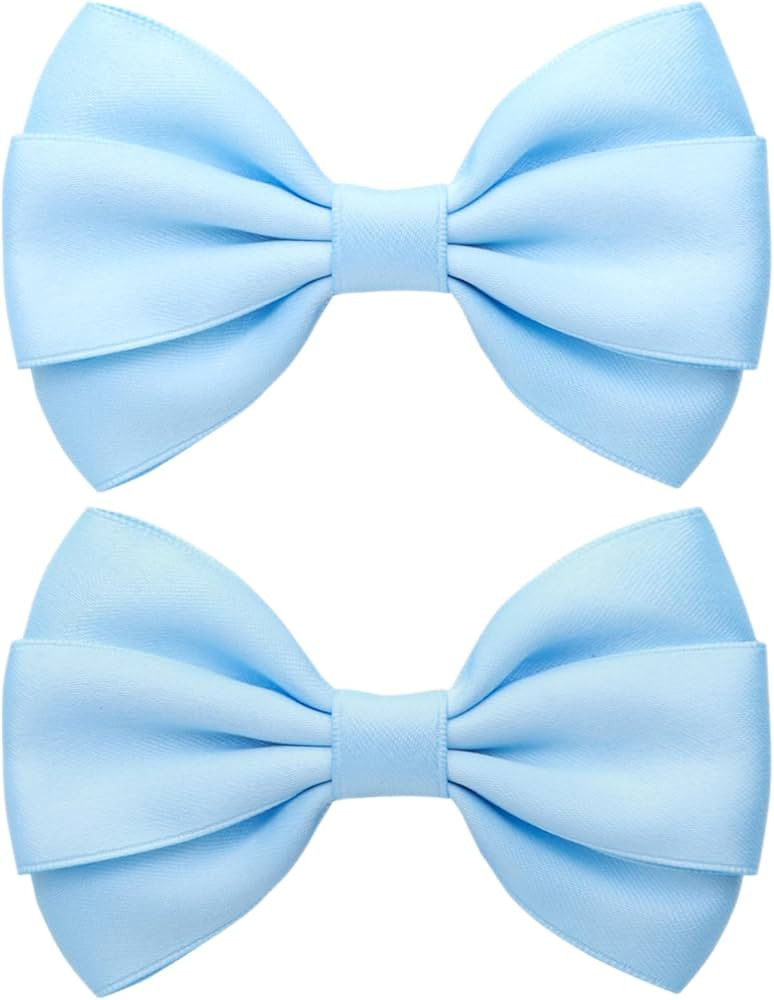 4.5 Inches Hair Bows for Women Girls Thick Ribbon Boutique Alligator Clips Hair Accessories for O... | Amazon (US)