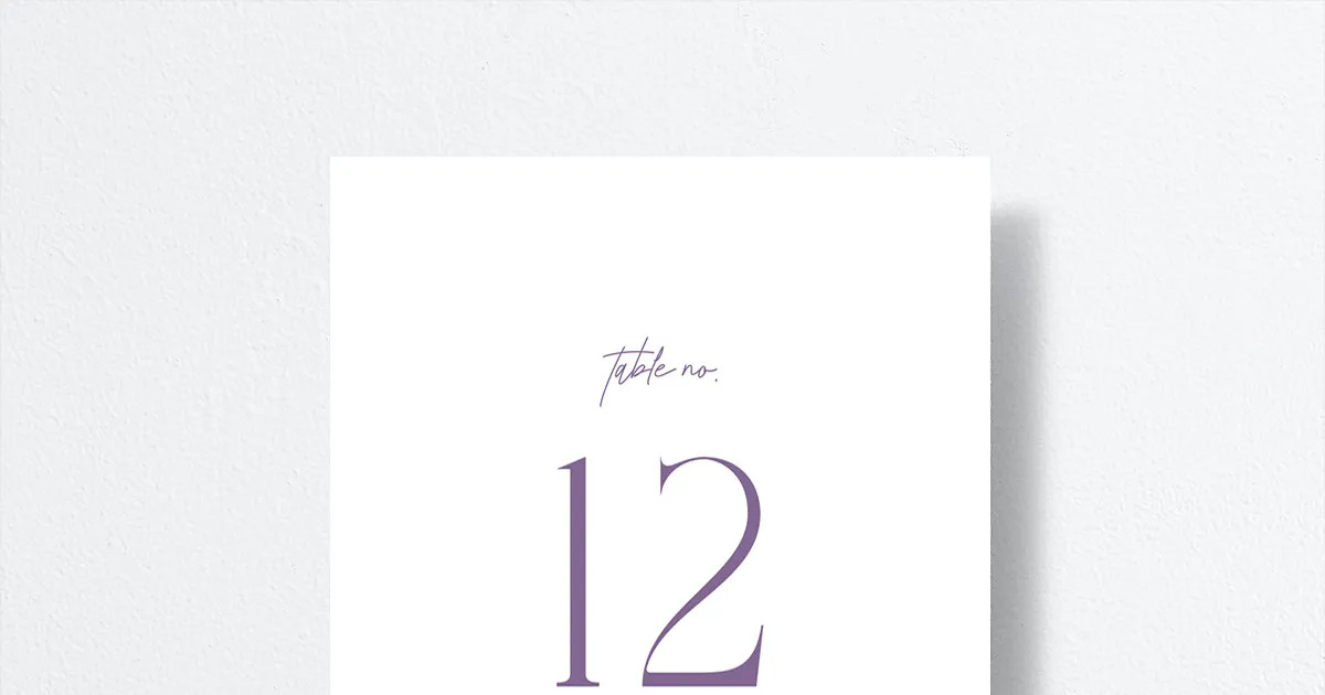 Whimsical Maximalist Floral Table Numbers | The Knot 