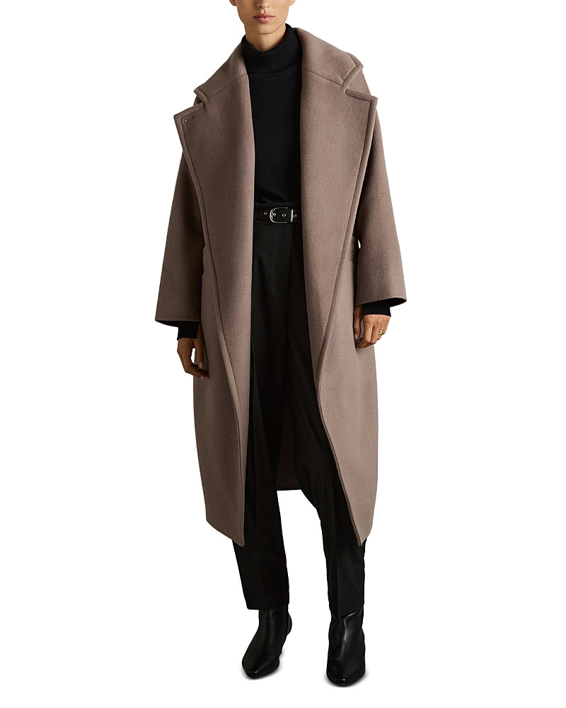 Reiss Bridget Wool-Blend Blindseam Coat | Bloomingdale's (US)