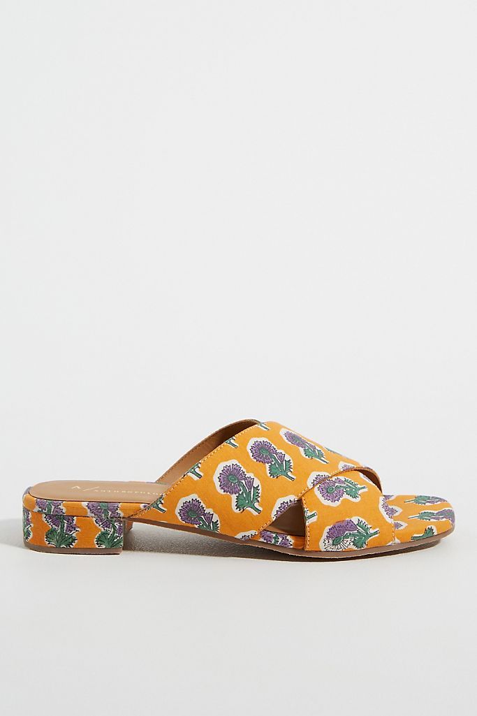 Aurora Floral Mules | Anthropologie (US)