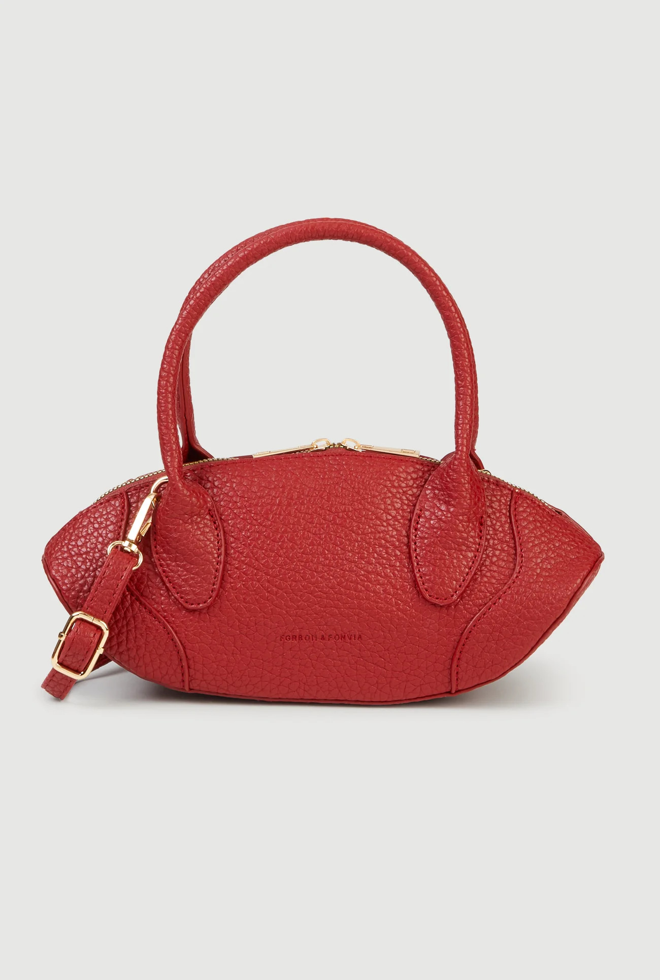 Faux Leather Top Handle Convertible Crossbody Bag | Rainbow Shops