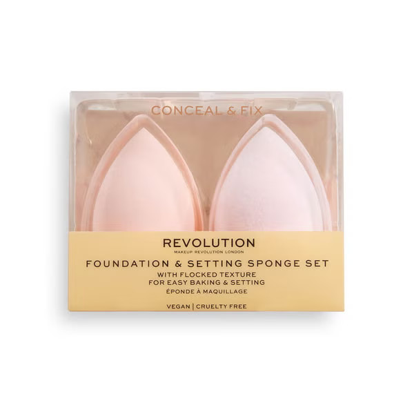 Makeup Revolution Conceal & Fix Setting Sponges | Look Fantastic (ROW)