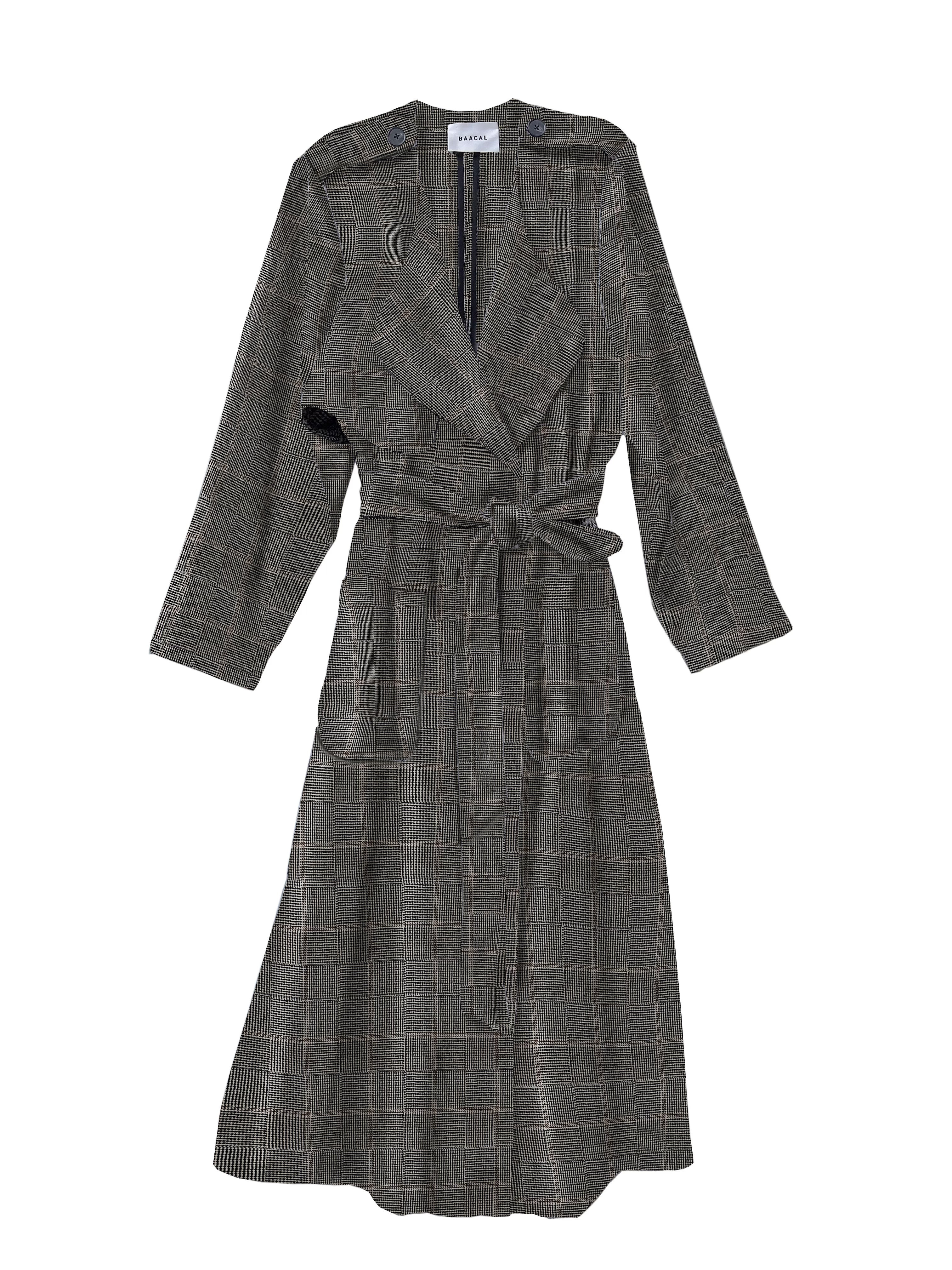 Ele Soft Trench - Milan Check - BAACALxBECCA | BAACAL Limited, LLC