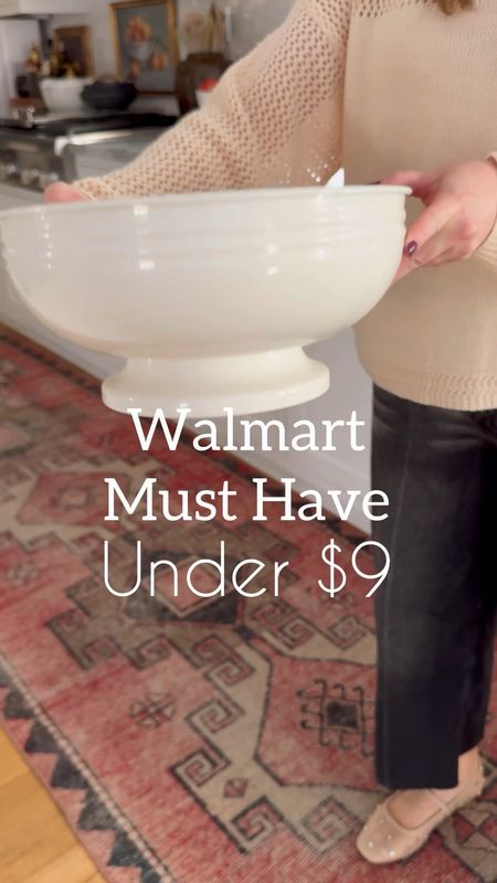 Comment: WANT THIS for the link!! 
Oh man this is a must have decor/styling piece! When I saw this I couldn’t believe it was under $9!! You can use it in the kitchen, bathroom, as decor or outside! So many options! Total must have! I love a pedestal bowl! #homedecor 

#LTKsalealert #LTKstyletip #LTKhome