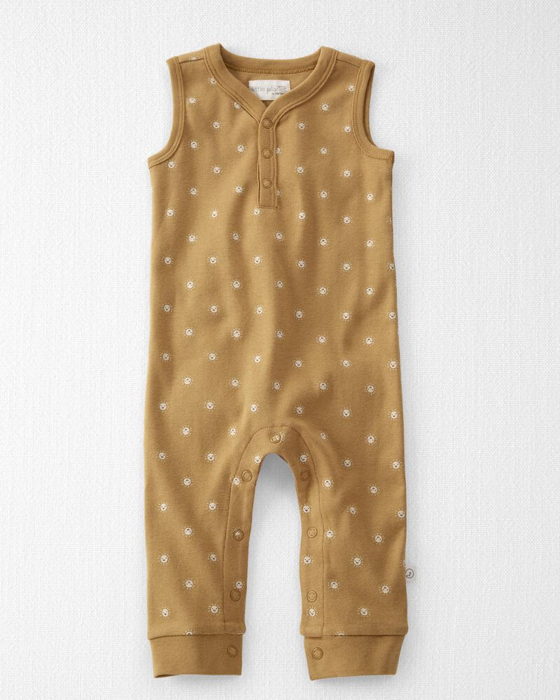 Baby Organic Cotton Rib Jumpsuit | Carter's