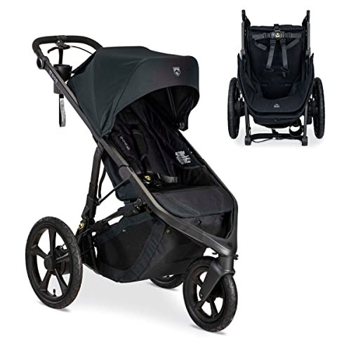 BOB Gear Wayfinder Jogging Stroller with Independent Dual Suspension, Air-Filled Tires, and 75-Pound Weight Capacity, Nightfall | Amazon (US)