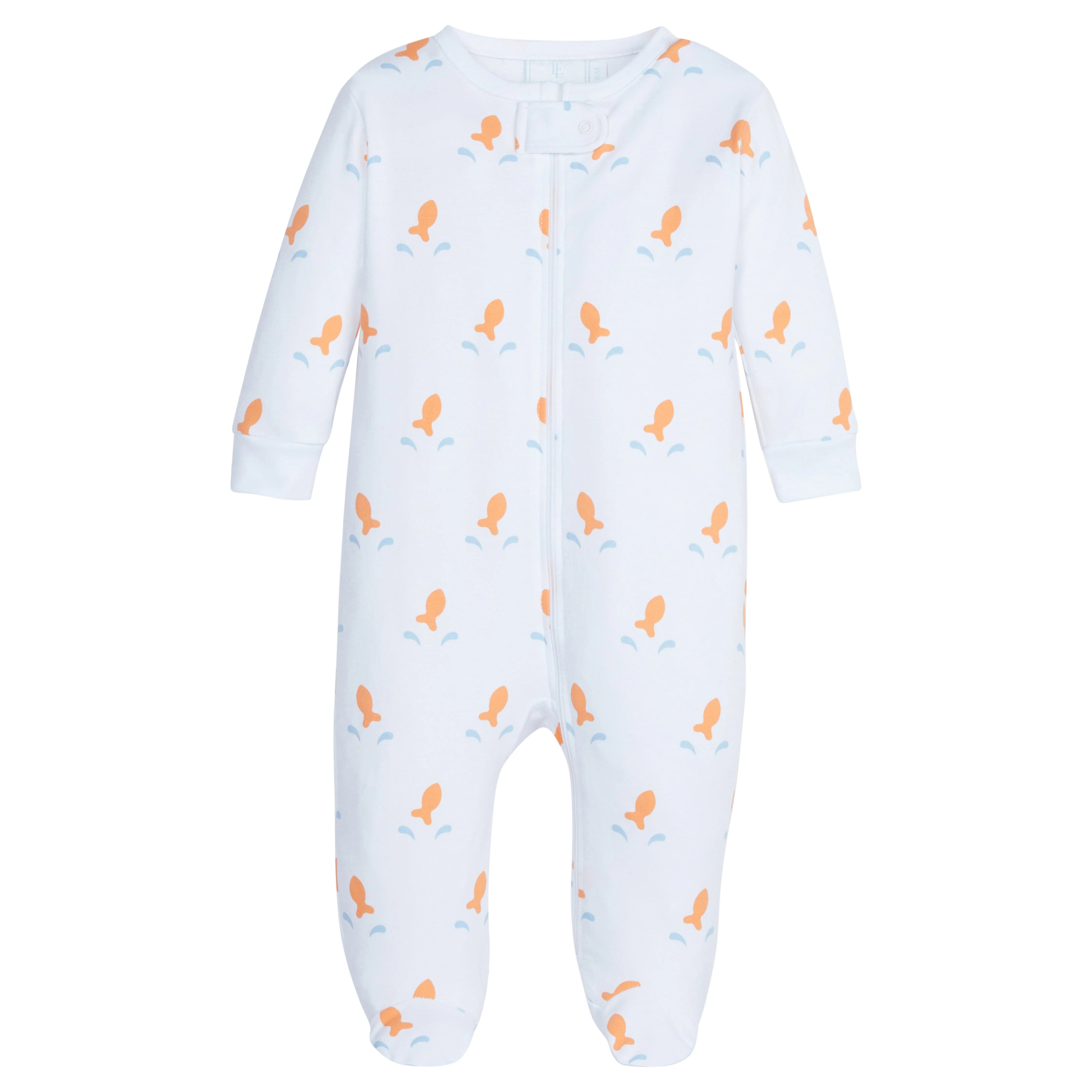 Boy's Goldfish Footies - Newborn & Baby Clothes | Little English